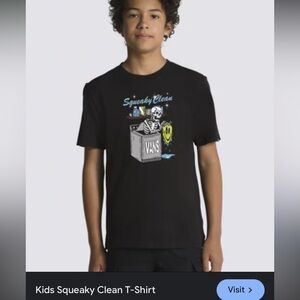 VANS squeaky clean tshirt XL k1